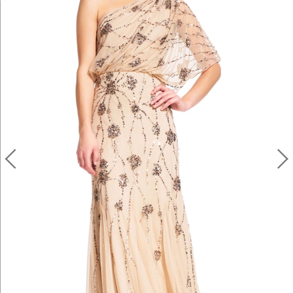Adrianna Papell bridesmaid dress